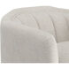 Birrit Dove Cream Armchair, Swivel